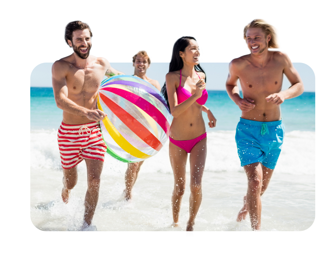 People enjoying Interbus Costa Rica